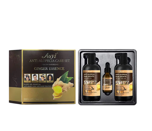 Aoyi Anti-Alopecia Hair Growth Set (Ginger Essence + Keratin Complex)
